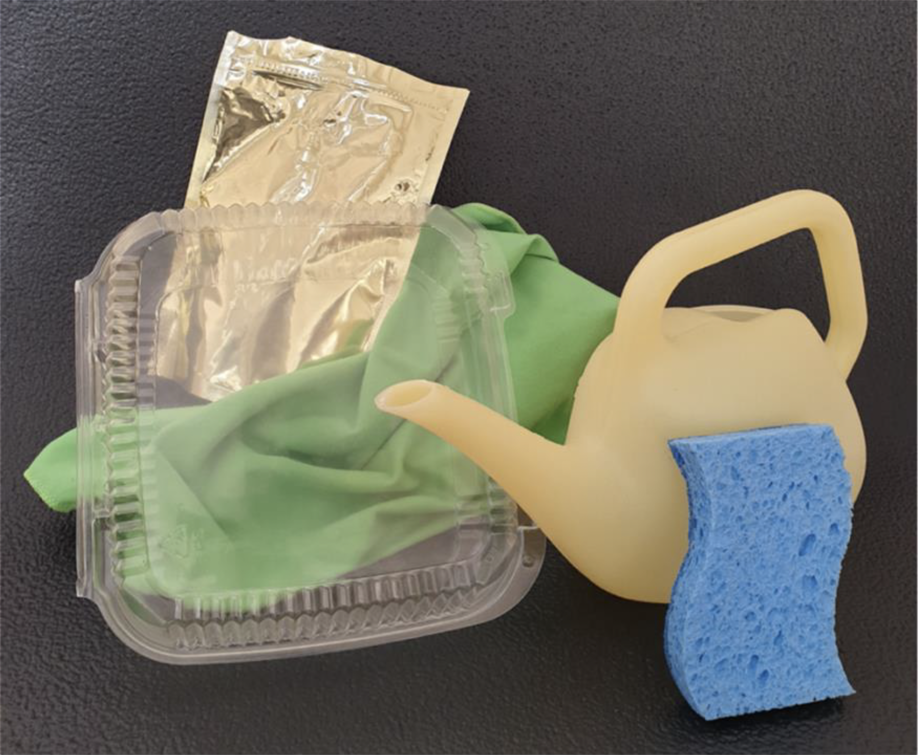 Still live of plastic materials